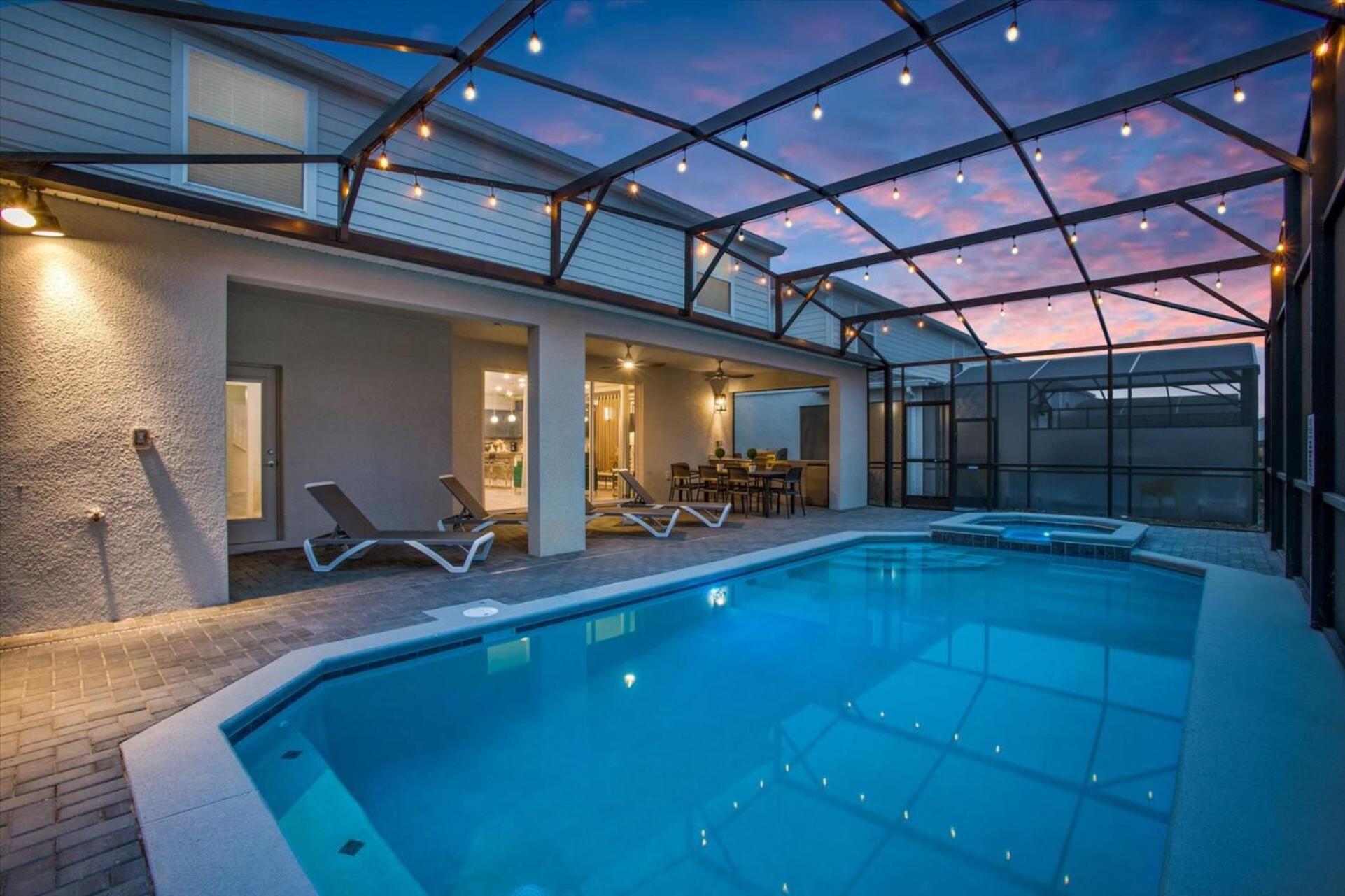 Orlando Villa 6463: Luxurious 10-Bedroom Retreat Davenport Zewnętrze zdjęcie