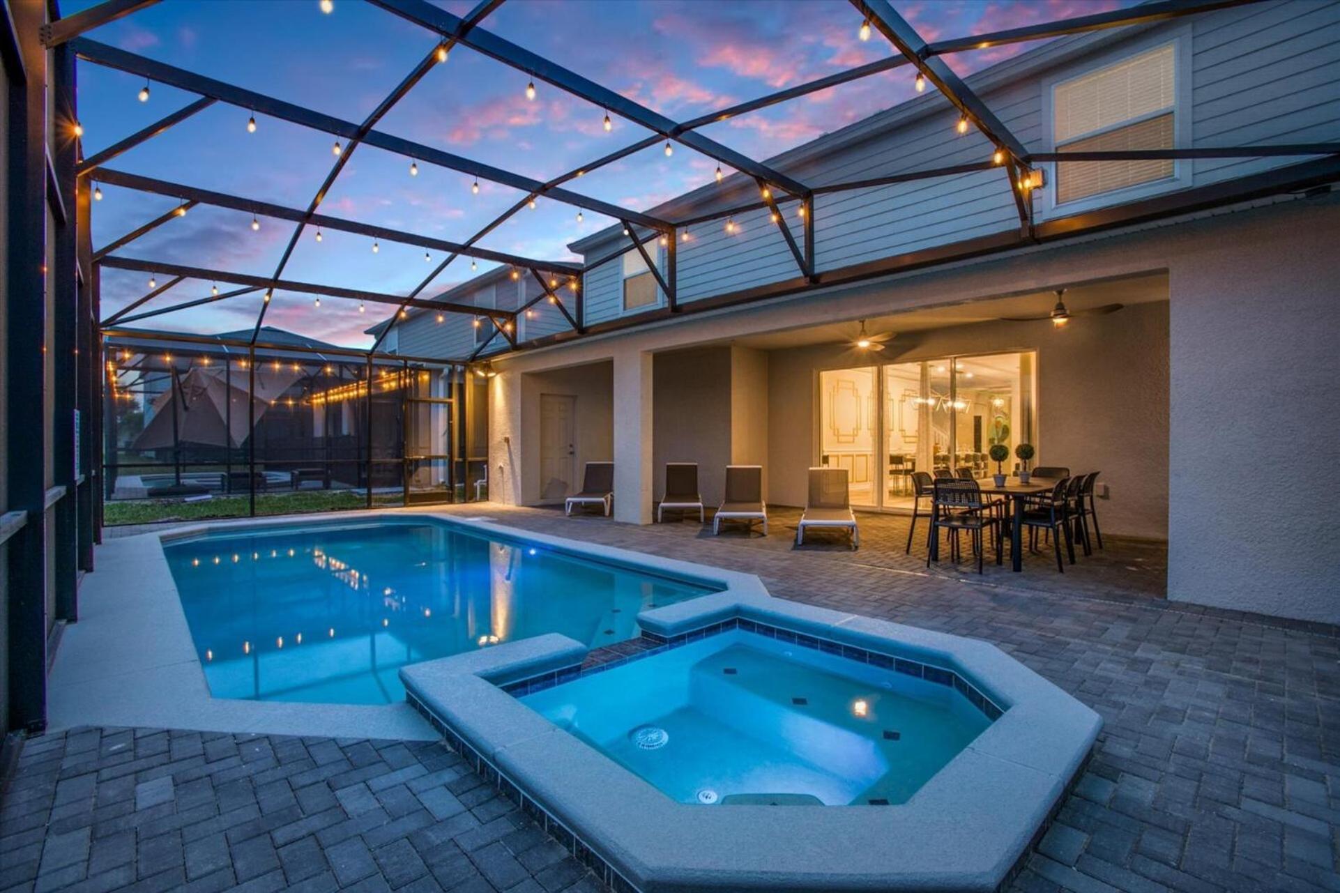 Orlando Villa 6463: Luxurious 10-Bedroom Retreat Davenport Zewnętrze zdjęcie
